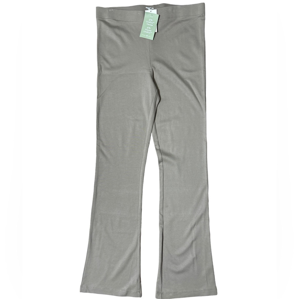 H&M Taupe Flared Leggings